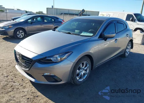 2015 Mazda Mazda3 I Sport z USA, uszkodzony, nr VIN 3MZBM1K71FM207450